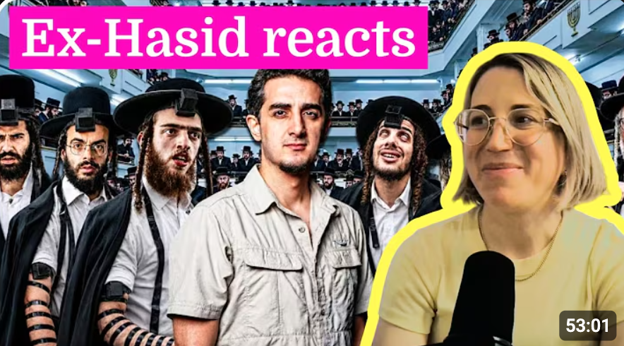 Thumbnail of Frieda Vizel's reaction video to the documentary.